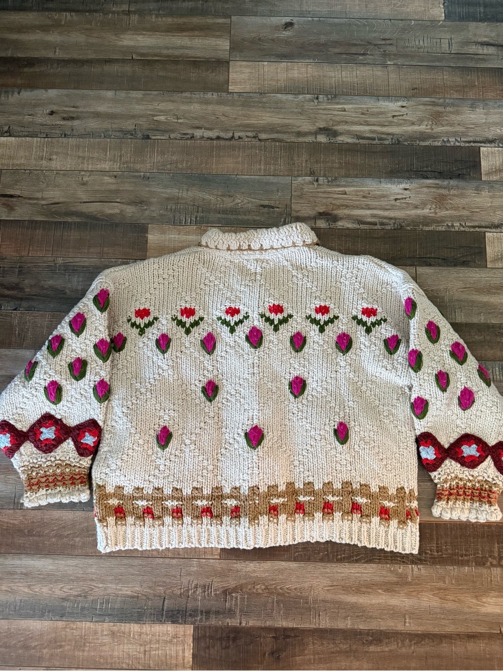 Free People Rosebud Cardigan size Medium - Picture 5 of 8